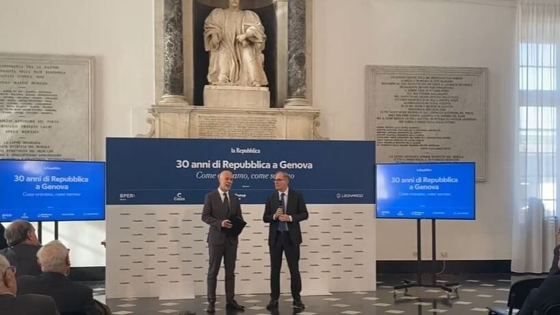 30 anni di Repubblica a Genova, il saluto del Presidente Signorini