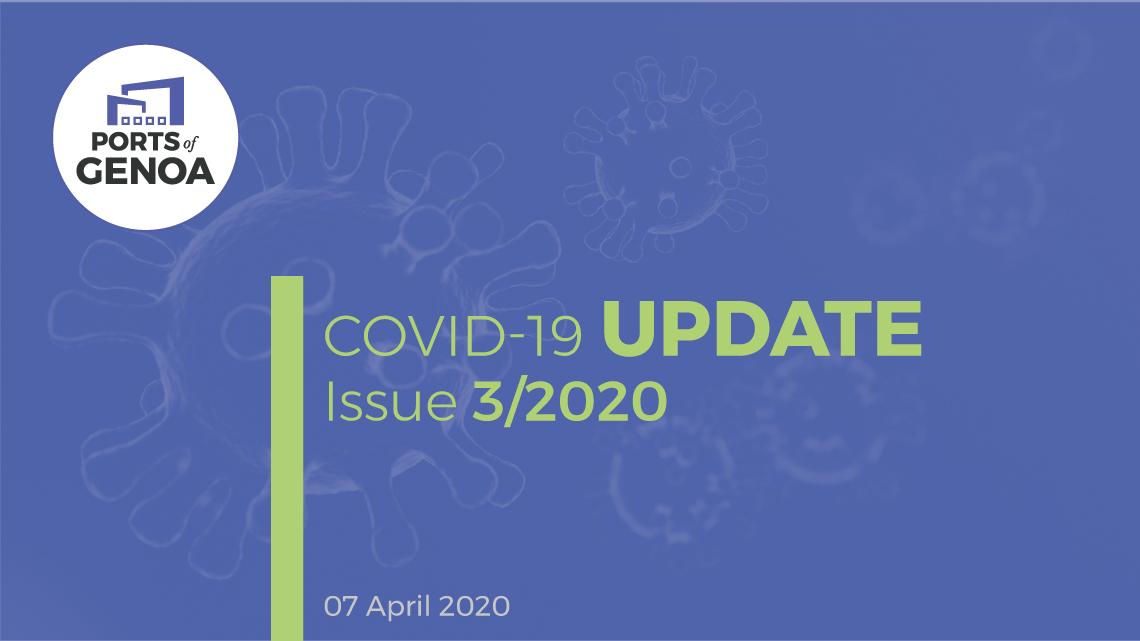 Covid-19 Update – Issue 3/2020
