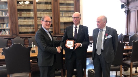 The Belgian Ambassador to Italy visits the Port of Genoa