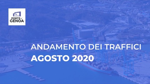 Andamento dei traffici - Agosto 2020