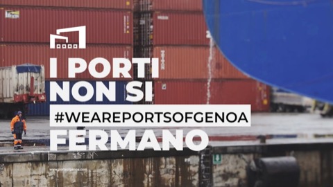 #WeArePortsofGenoa. Video messaggi dalla shipping community