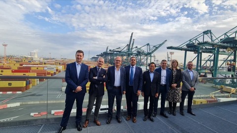 Ports of Genoa President visits PSA Terminal in Antwerp