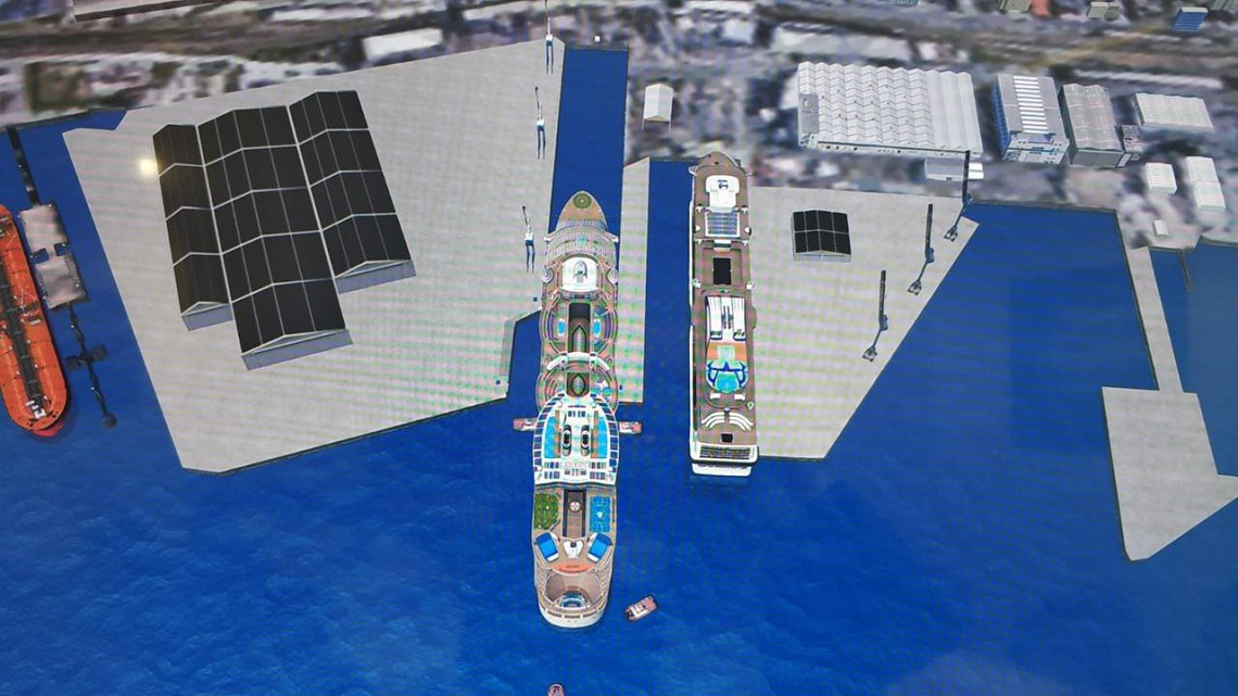 The future Sestri Ponente mega-shipyard