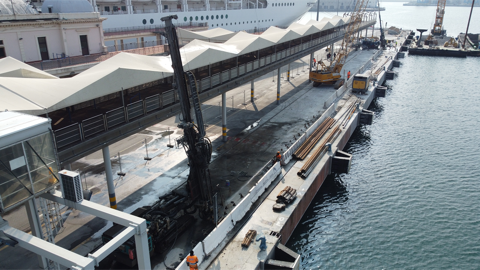 Ponte dei Mille ponente. Operazione Jet Grouting