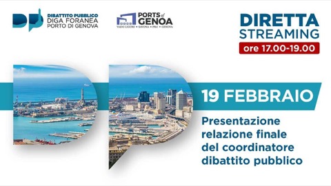 Dibattito Pubblico diga foranea. L’evento conclusivo