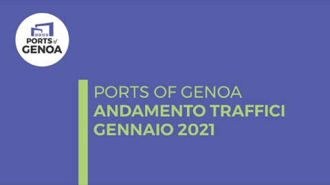 Andamento dei traffici – Gennaio 2021