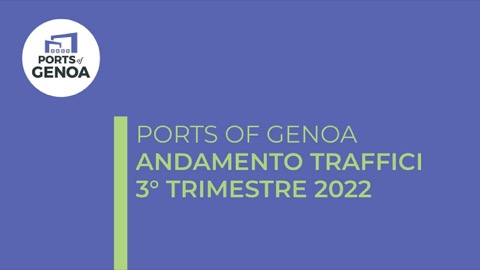 Andamento dei traffici - terzo trimestre 2022