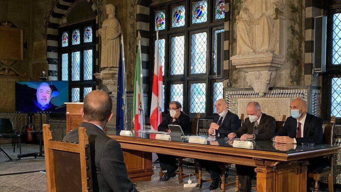 Primo incontro Dibattito Pubblico nuova diga foranea Genova