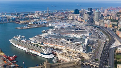 New cruise sailings from the Port of Genoa