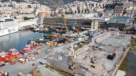 Ponte Parodi: area freed up for extensive redevelopment programme