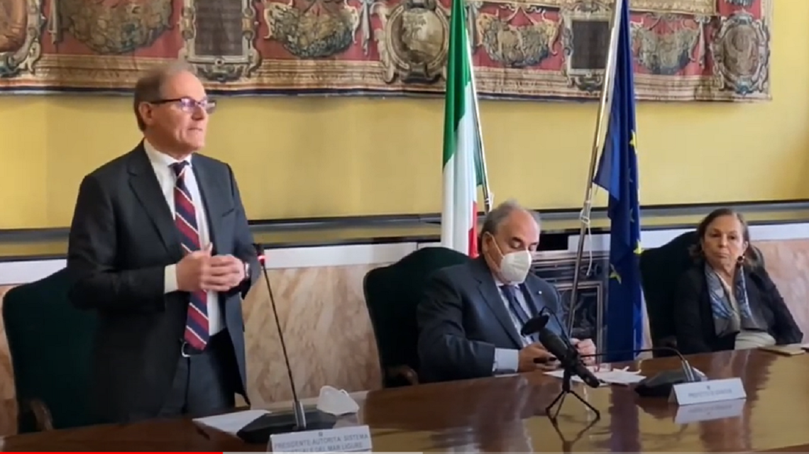 Firmato il Protocollo di Legalità Nuova diga Genova e cantieri navali Sestri