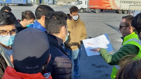 Gli studenti di ingegneria in visita ai Ports of Genoa