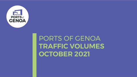 Ports of Genoa throughput - October 2021