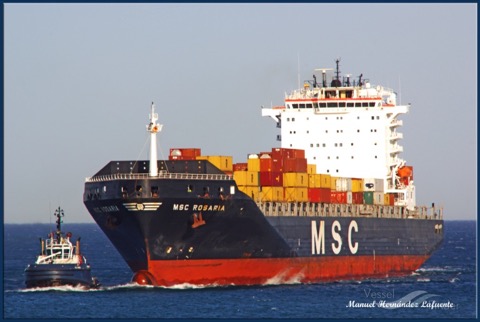 Seconda nave MSC a Calata Bettolo