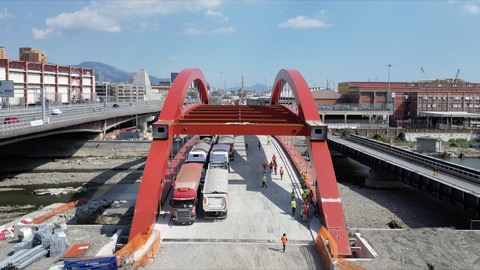 Nuovo Ponte del Papa: prove di carico concluse 