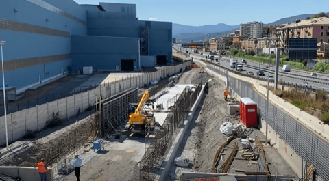 Via della Superba, il nuovo viadotto da Genova Aeroporto ai terminal