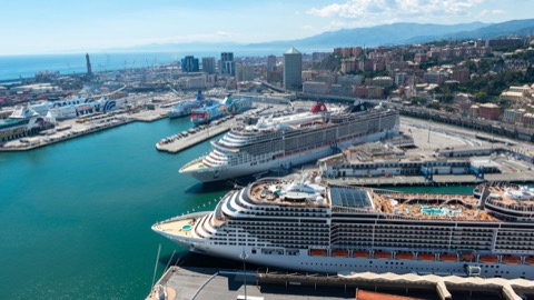 Genoa climbs to 6th place in the Top Ten Med Cruise Port ranking