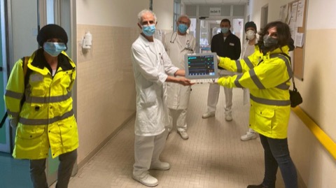 Vado Gateway donates multiparameter monitors to the San Paolo Hospital in Savona