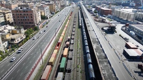 Il piano di potenziamento del trasporto su ferro nel porto di Genova