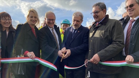 New link road to Genova City Airport opens