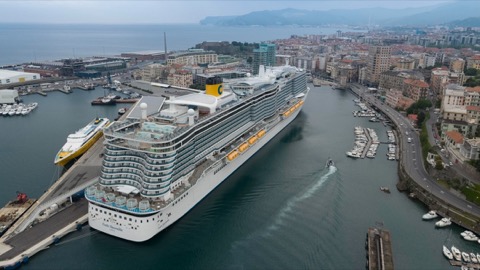 Cruises resume from the Port of Savona