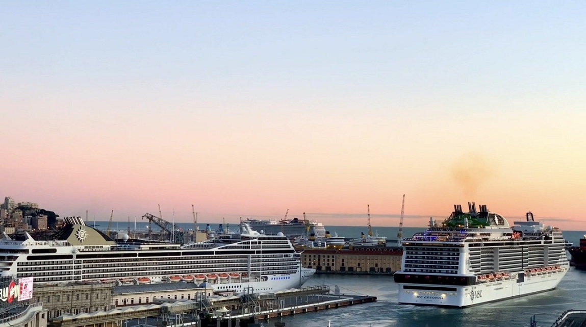 Cruises resume service from the Port of Genoa