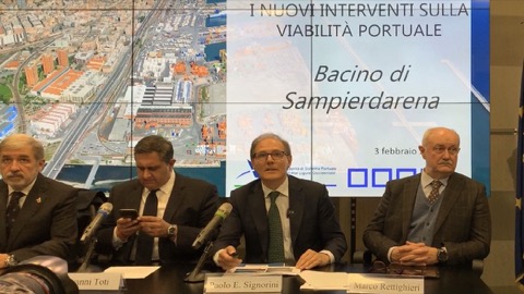 New major road construction in the Port of Genoa goes ahead