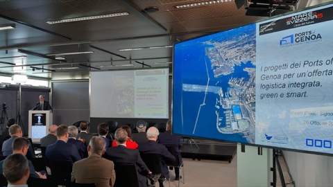 Ports of Genoa R-Evolution convinces Switzerland