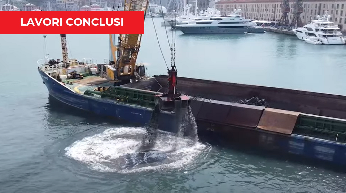 Dragaggi bacino di Genova Sampierdarena e porto passeggeri