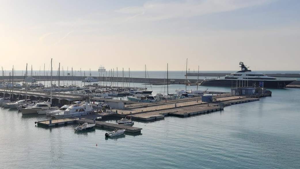 The new Port of Genoa Control Tower will be rebuilt in the Darsena Nautica marina