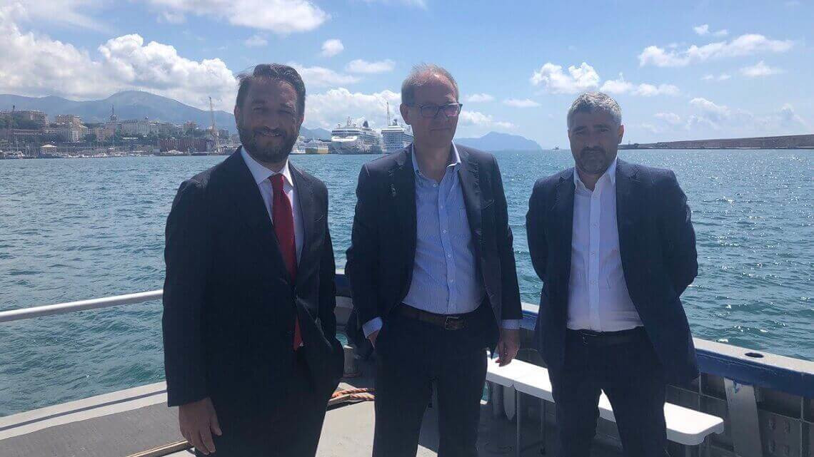 The New Breakwater: Undersecretary Cancelleri in Genoa