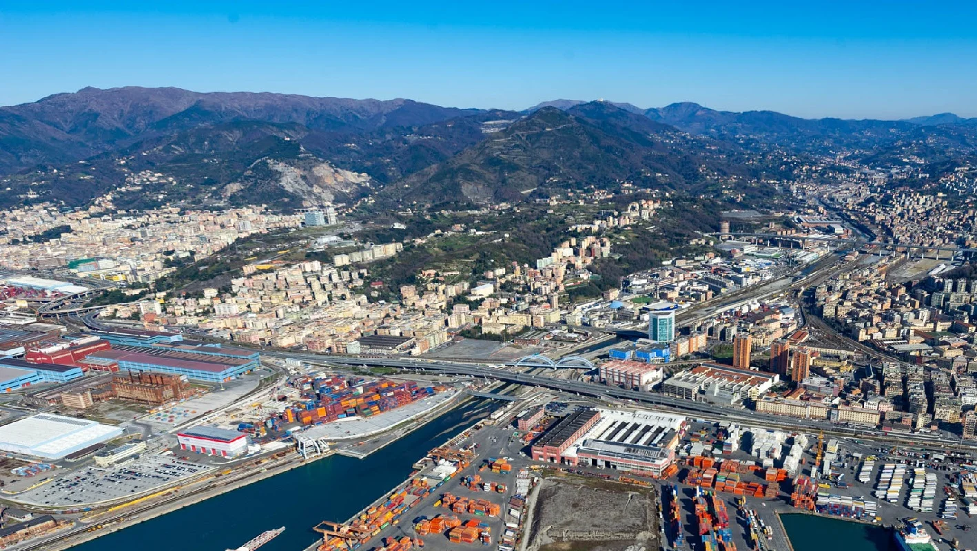 Rail Infrastructure of the New Ronco-Canepa Container Terminal