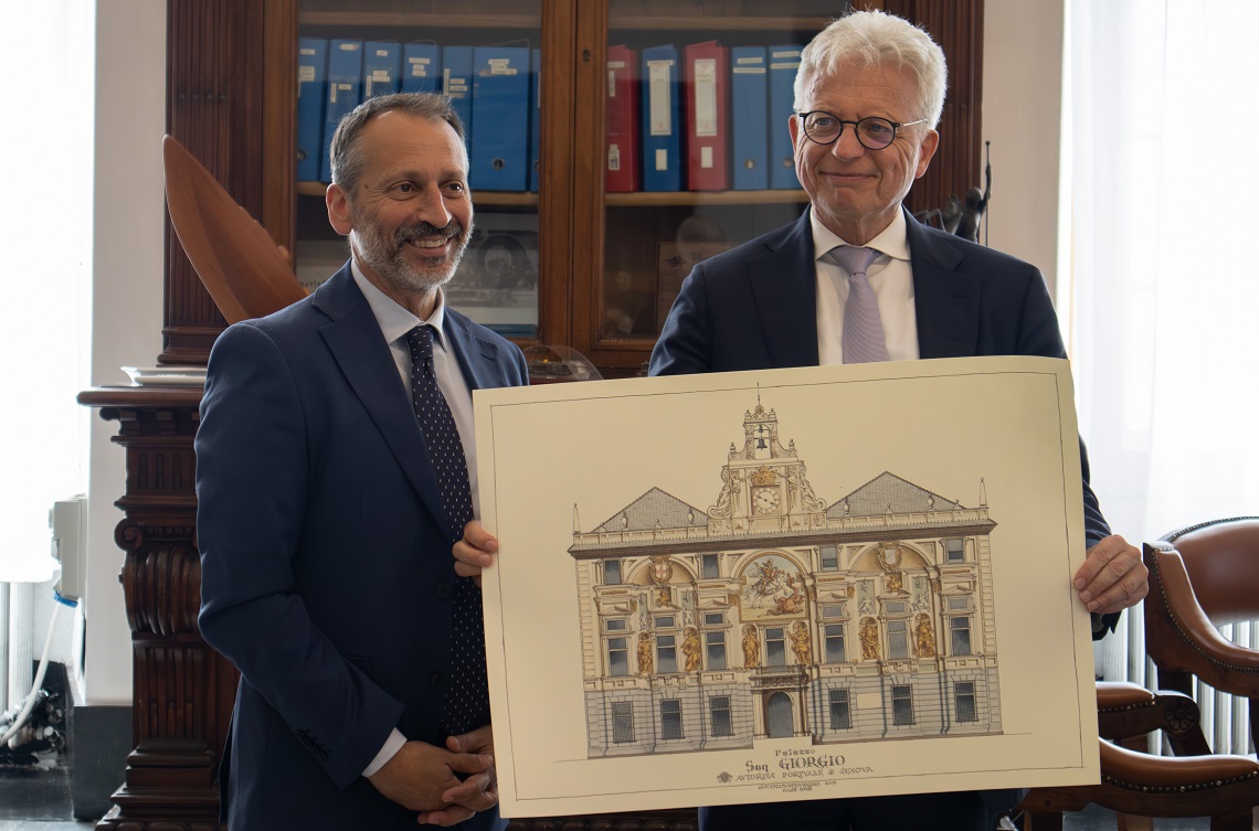 Visita dell’Ambasciatore di Germania a Genova: dialogo su portualità, energia e collaborazioni future