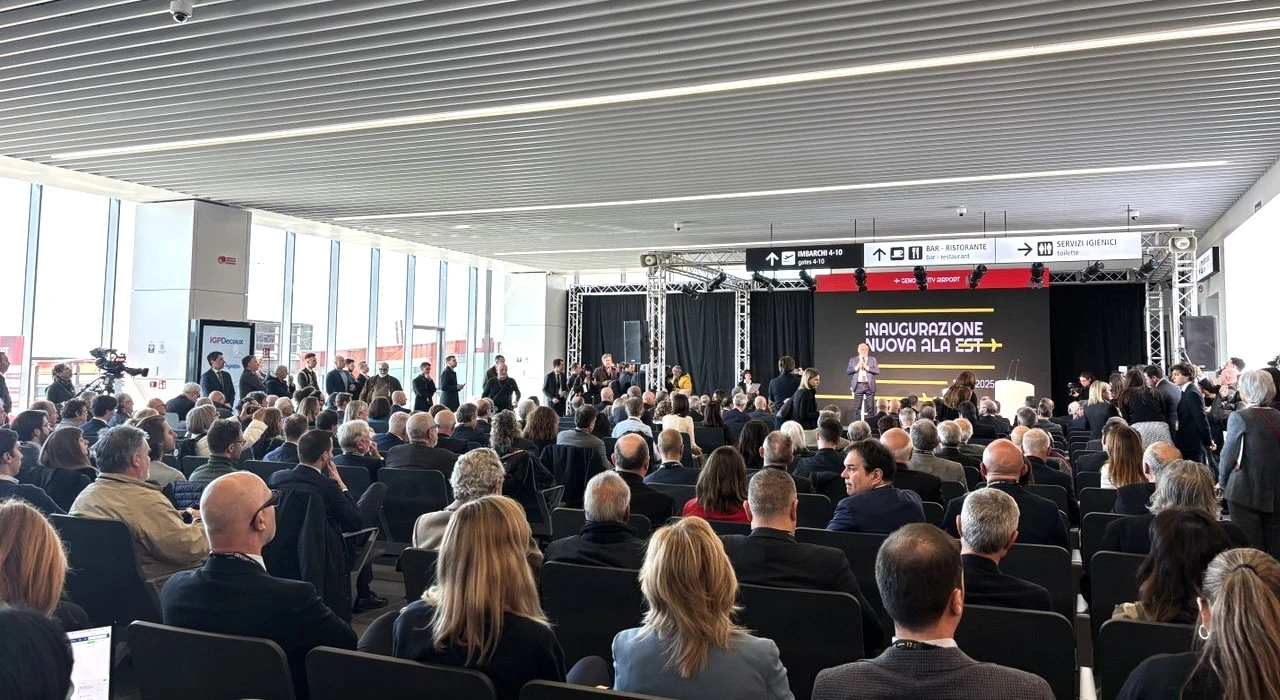 Genova City Airport, the new Terminal East wing opens