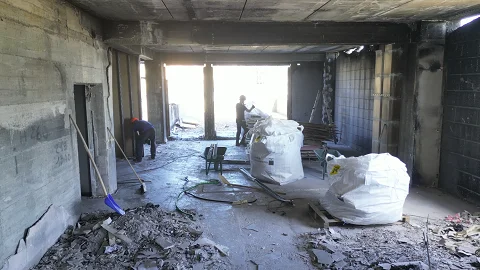 Avviati i lavori di bonifica all’interno dell’ex sede dell’Autorità Portuale