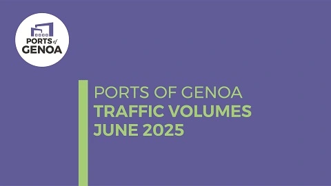 Genoa and Savona in first half of 2025: container throughput, bulk and passengers grow