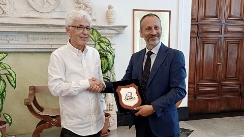 Official visit of the delegation of the Kingdom of Morocco at the Ports of Genoa headquarters