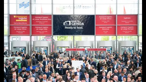 A solution to all your logistic requirements at the Ports of Genoa stand in Munich’s 2025 edition of Transport Logistic