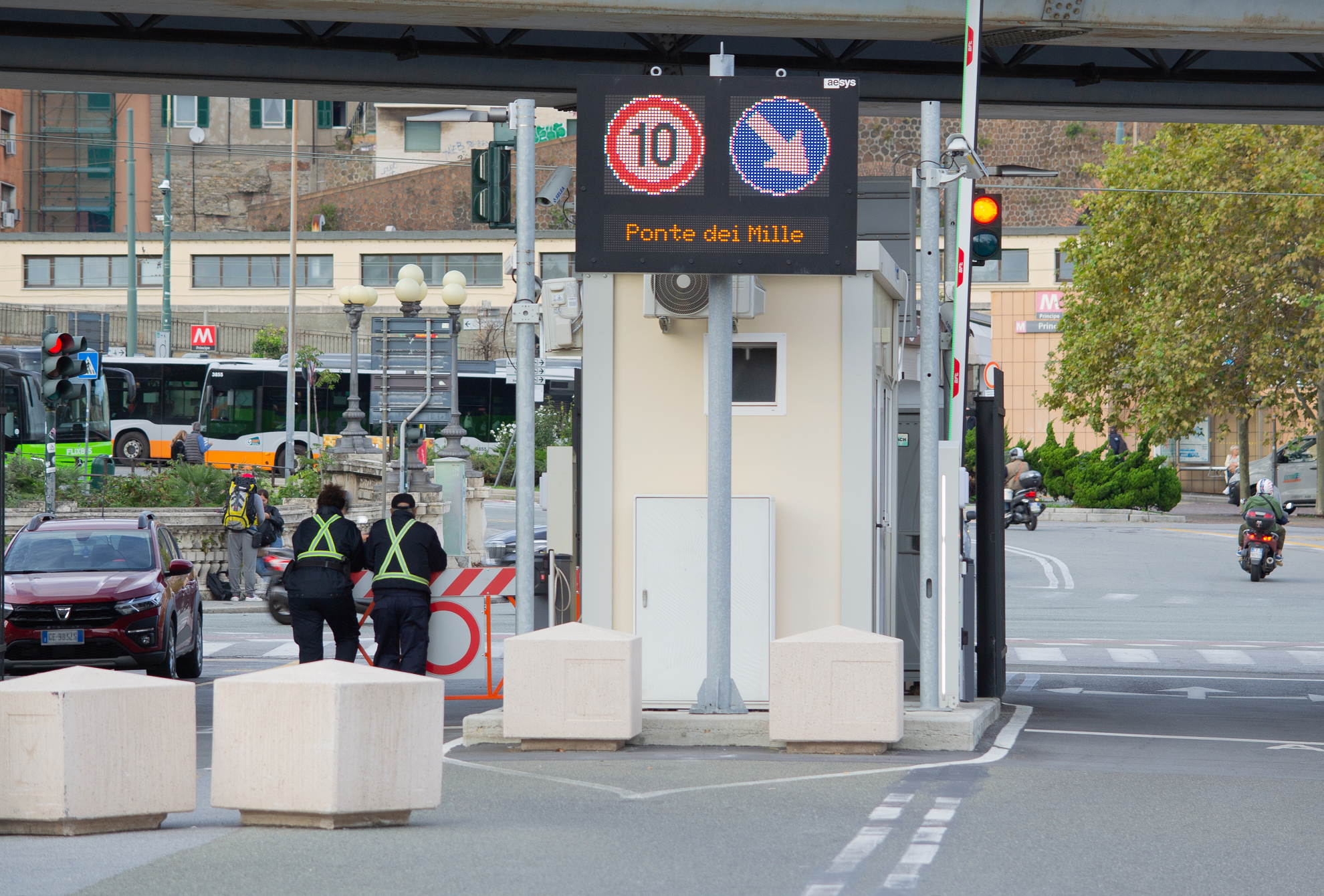 Varco Ponte dei Mille Genova